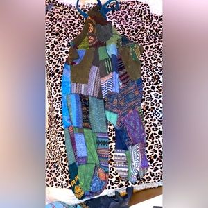 Handmade Hippie overalls
